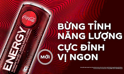 Nước tăng lực Coca-Cola Energy ra mắt thị trường Việt