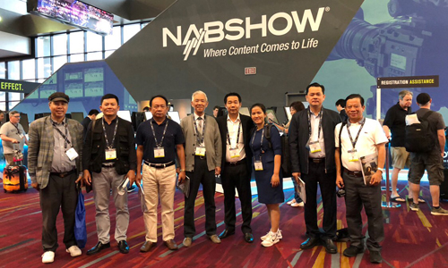 Hiệp hội quảng cáo Việt Nam tham dự Triển lãm Quốc tế NAB SHOW 2018 tại Las Vegas
