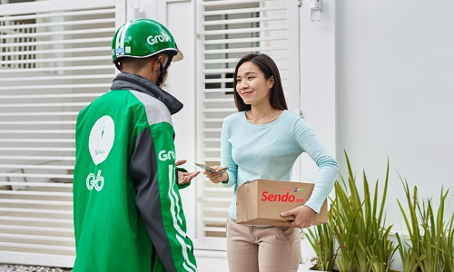 Sen Đỏ hợp tác GrabExpress ra mắt dịch vụ giao hàng trong 3 giờ