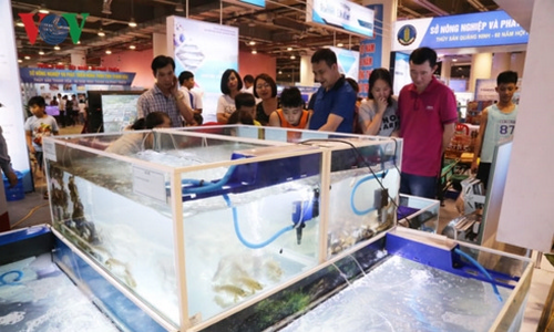 Hội chợ triển lãm 60 năm Ngày truyền thống ngành Thủy sản Việt Nam