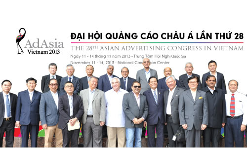 Hơn 300 đại biểu quốc tế đăng kí tham dự Đại hội quảng cáo châu Á lần thứ 28 - AdAsia 2013