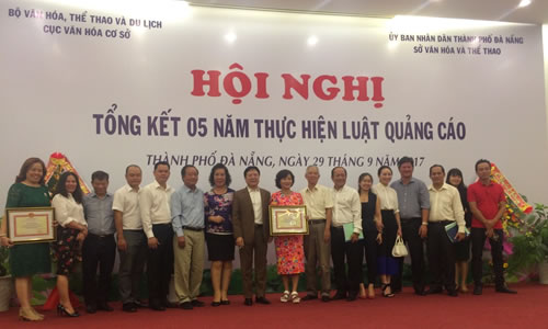 Hiệp hội Quảng cáo Việt Nam dự Hội nghị Tổng kết 5 năm Luật Quảng cáo