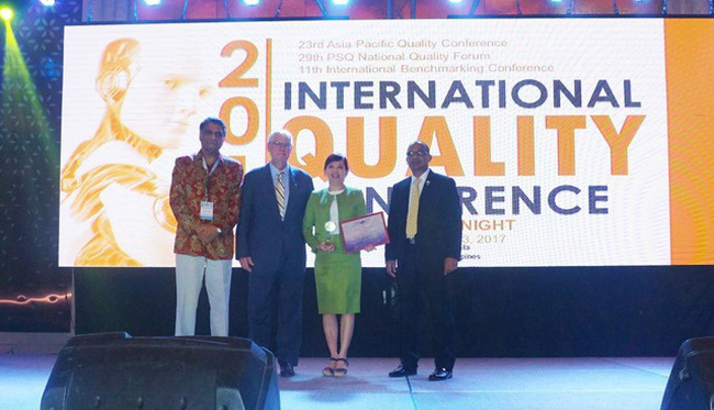 Thương hiệu bất động sản công nghiệp Việt lọt top giải thưởng chất lượng quốc tế