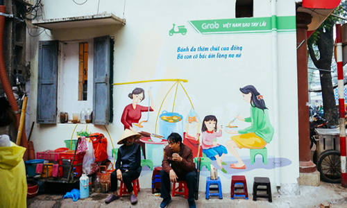 GrabBike "khôn ngoan" tiếp thị với hình ảnh "Việt Nam sau tay lái"