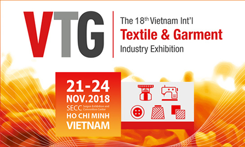 Triển lãm Quốc tế về Máy Móc Thiết Bị Nguyên Phụ Liệu Dệt May tại Việt Nam 2018