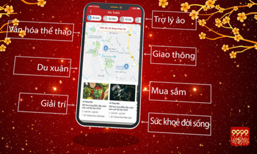Phát triển App 9999 Tết thành dự án phi lợi nhuận 9999 Việt Nam