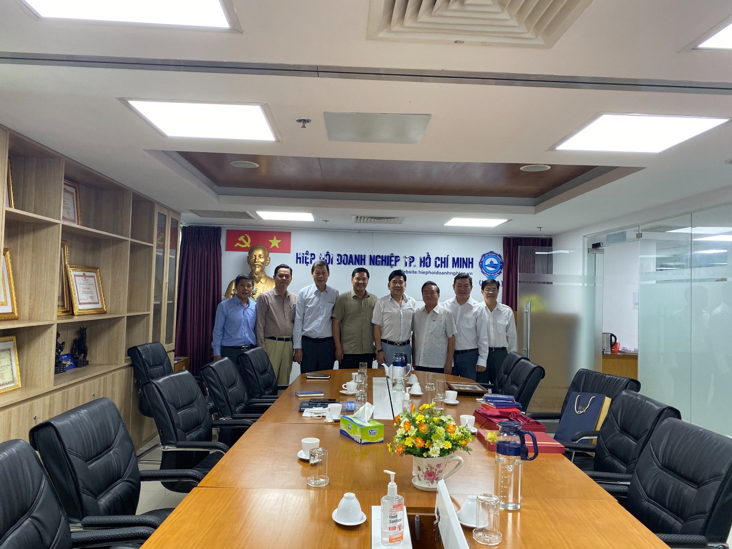 Tin ảnh ngày 12/5, Buổi làm việc của HHQCVN cùng với Hiệp hội Doanh nghiệp TP.Hồ Chí Minh