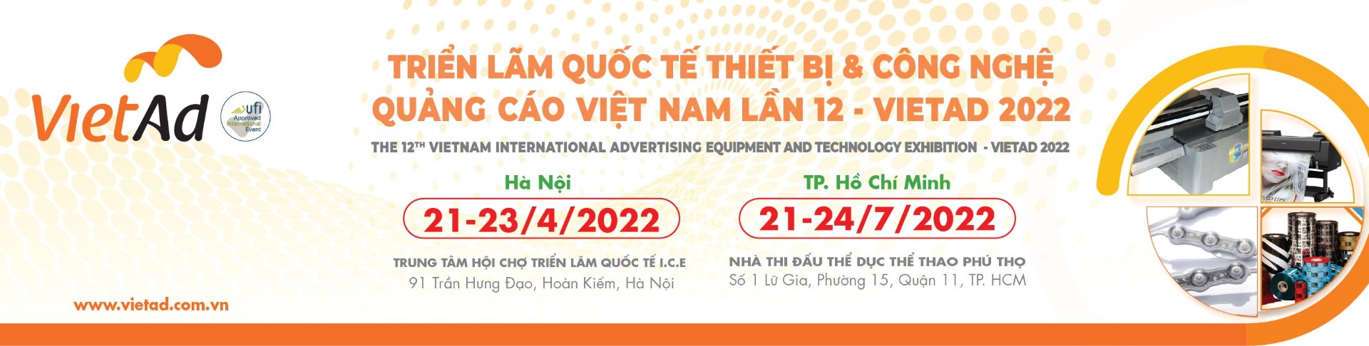 Thư mời Tham Quan VIETAD 2021 - Hà Nội