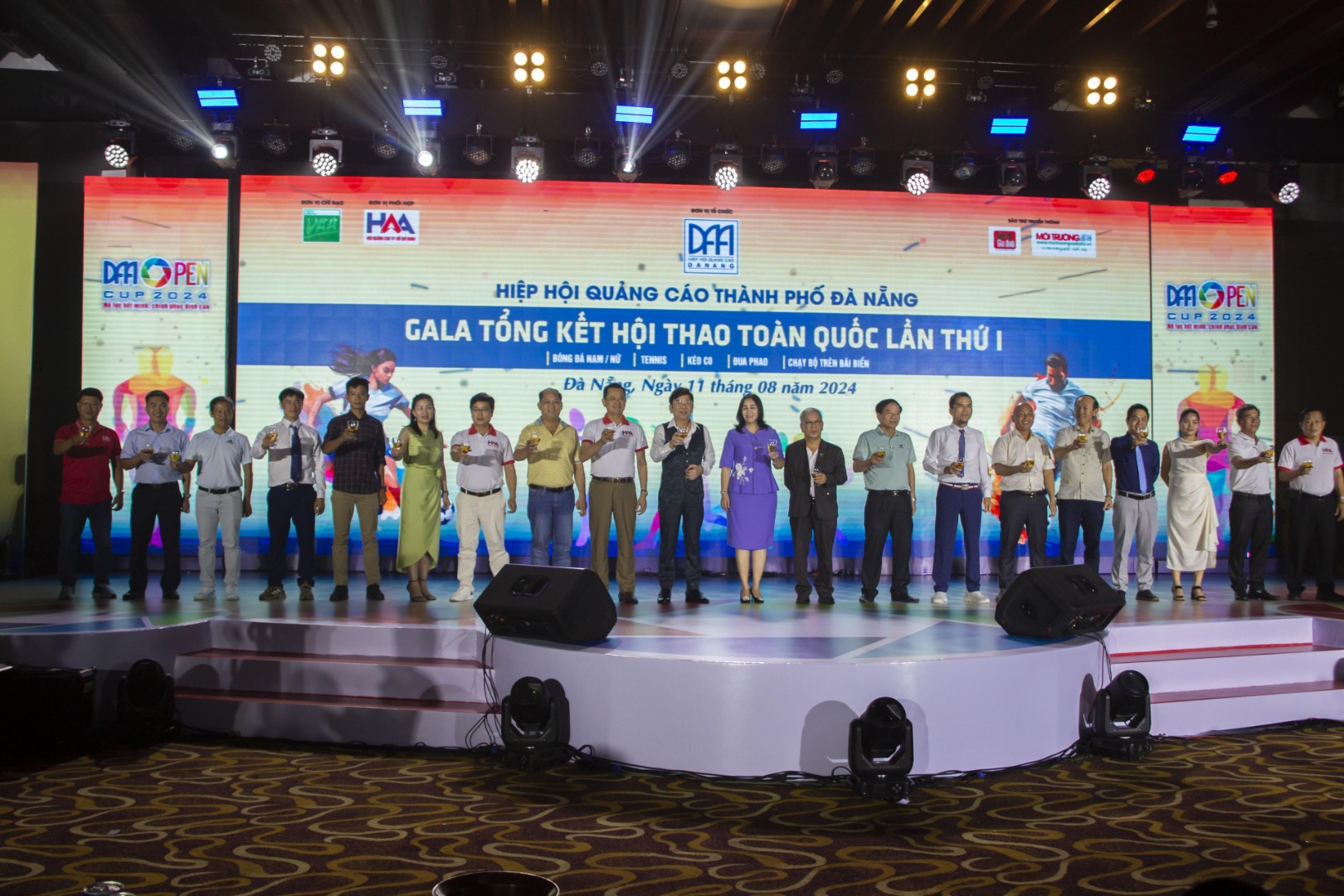 Những khoảnh khắc đẹp tại Gala Hội thao toàn quốc lần thứ nhất - DAA Open Cup 2024