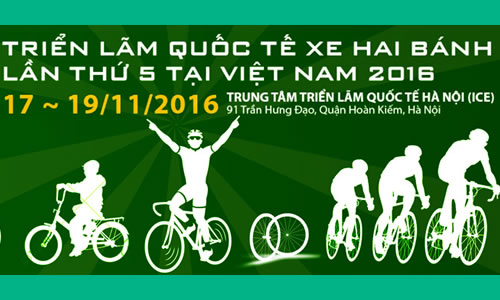 Trien lam Quoc te Xe hai banh Viet Nam 2016