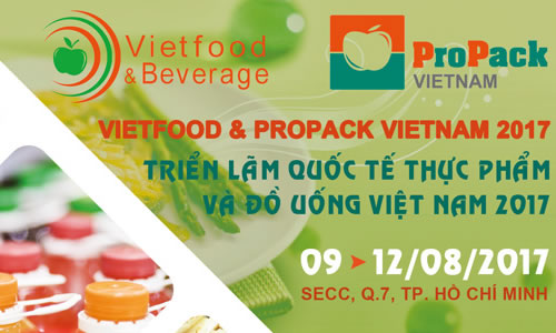 Trien lam Quoc te Thuc pham va Do uong Viet Nam 2017