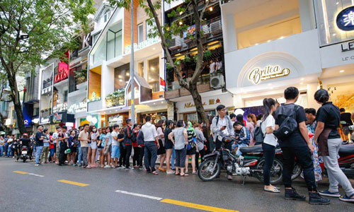Cơn sốt trà sữa ở Việt Nam