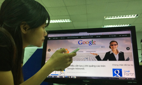 Quang cao tren Google: qua nhanh, qua nguy hiem