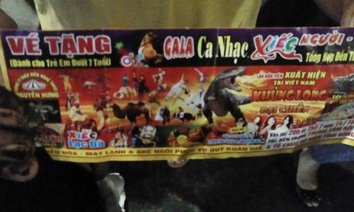 Quảng cáo lừa, đoàn xiếc bị buộc trả lại tiền và xin lỗi khán giả