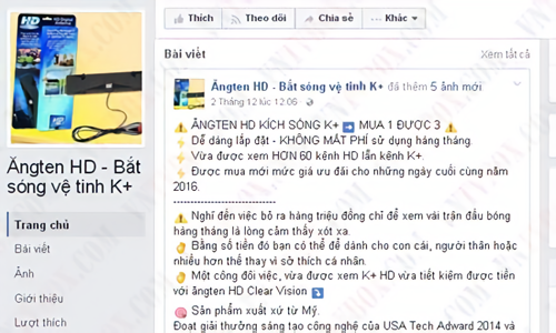 Tràn lan quảng cáo trực tuyến sai sự thật tại Việt Nam