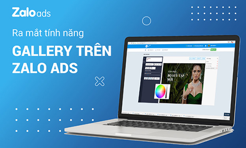 Tu thiet ke quang cao chuyen nghiep voi Zalo Gallery