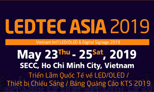 Triển lãm LED/OLED, thiết bị chiếu sáng, bảng quảng cáo 2019