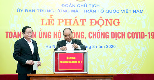 Lời kêu gọi “Toàn dân tham gia ủng hộ phòng chống dịch Covid-19”