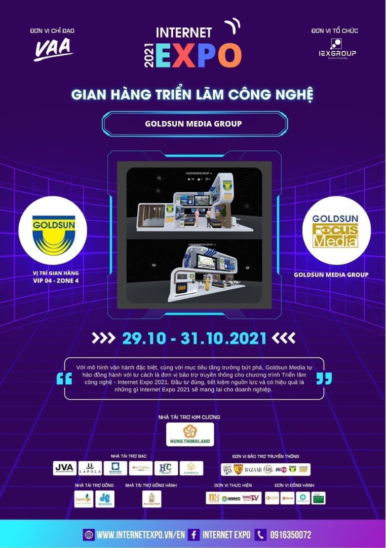 Gian Hàng Triển Lãm Công Nghệ Internet Expo 2021