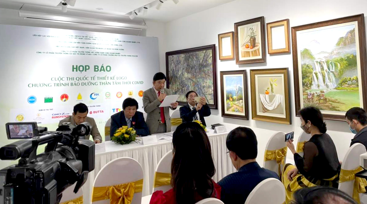 Thông báo bổ sung về thể lệ "Cuộc thi Quốc tế Thiêt kế Logo Chương trình bảo dưỡng thân tâm thời Covid"
