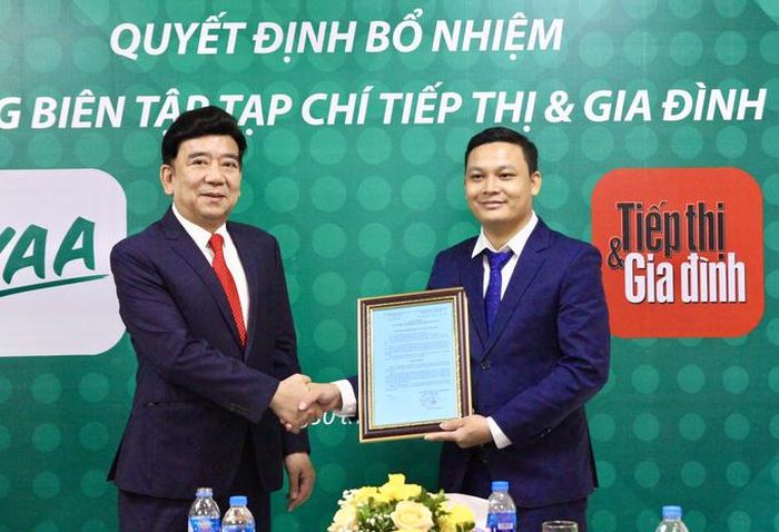 Bổ nhiệm Nhà báo Hoàng Vững làm Tổng biên tập Tạp chí Tiếp thị và Gia đình