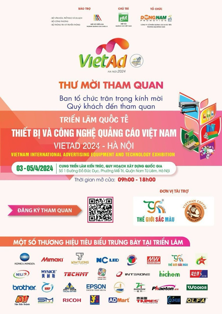 THƯ NGỎ CỦA BTC VIETAD 2024 - HÀ NỘI