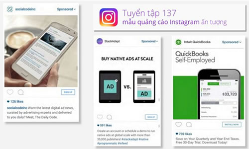 Tuyển tập 137 mẫu quảng cáo Instagram ấn tượng